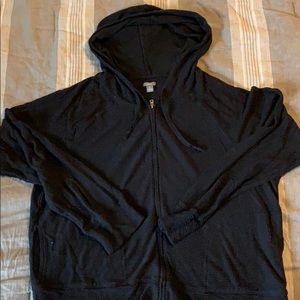 Aerie lightweight zip up hoodie